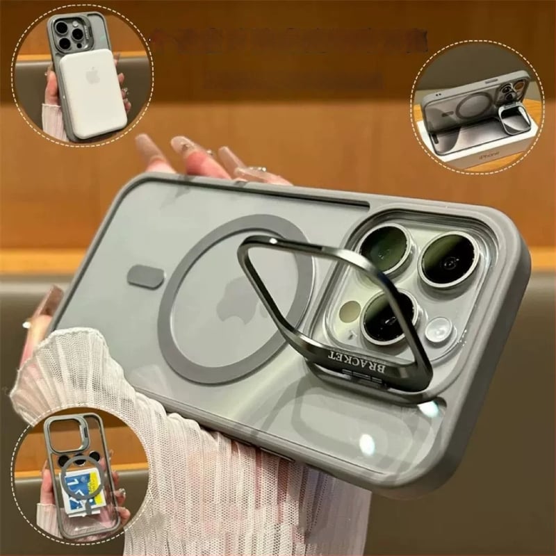 Kućište za iPhone 17 Pro Max s nevidljivim držačem objektiva i magnetskom folijom za objektiv