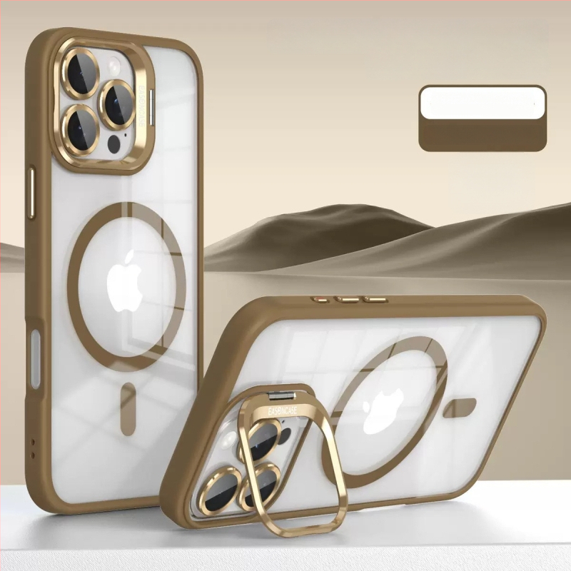Kućište za iPhone 17 Pro Max s nevidljivim držačem objektiva i magnetskom folijom za objektiv