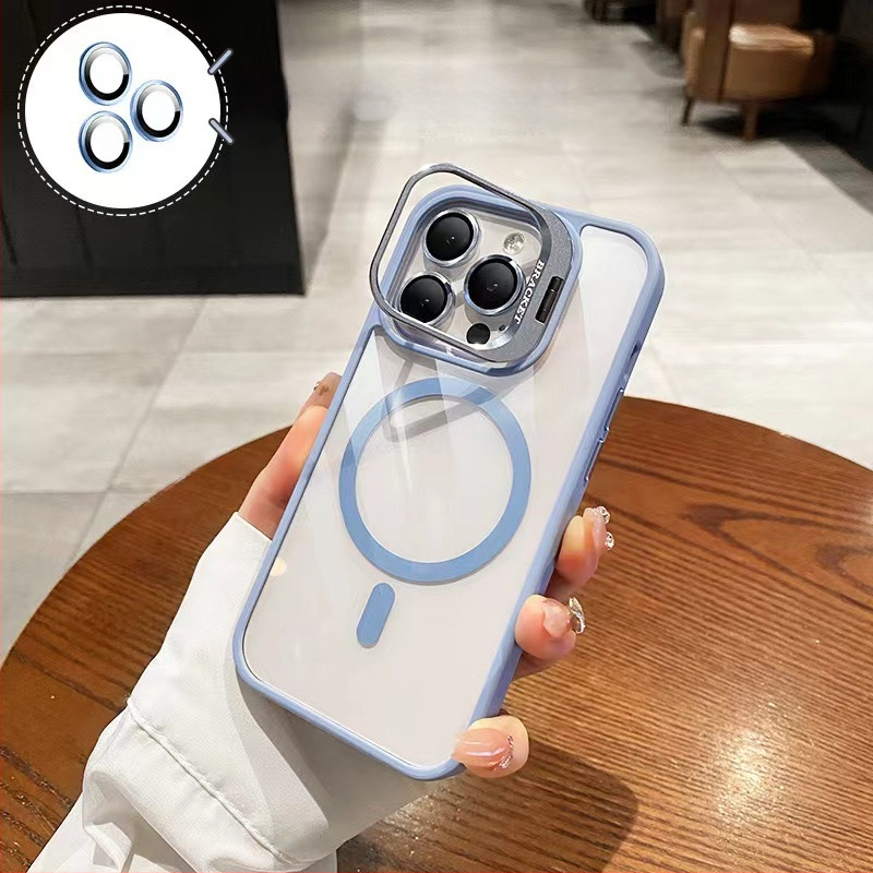 Kućište za iPhone 17 Pro Max s nevidljivim držačem objektiva i magnetskom folijom za objektiv