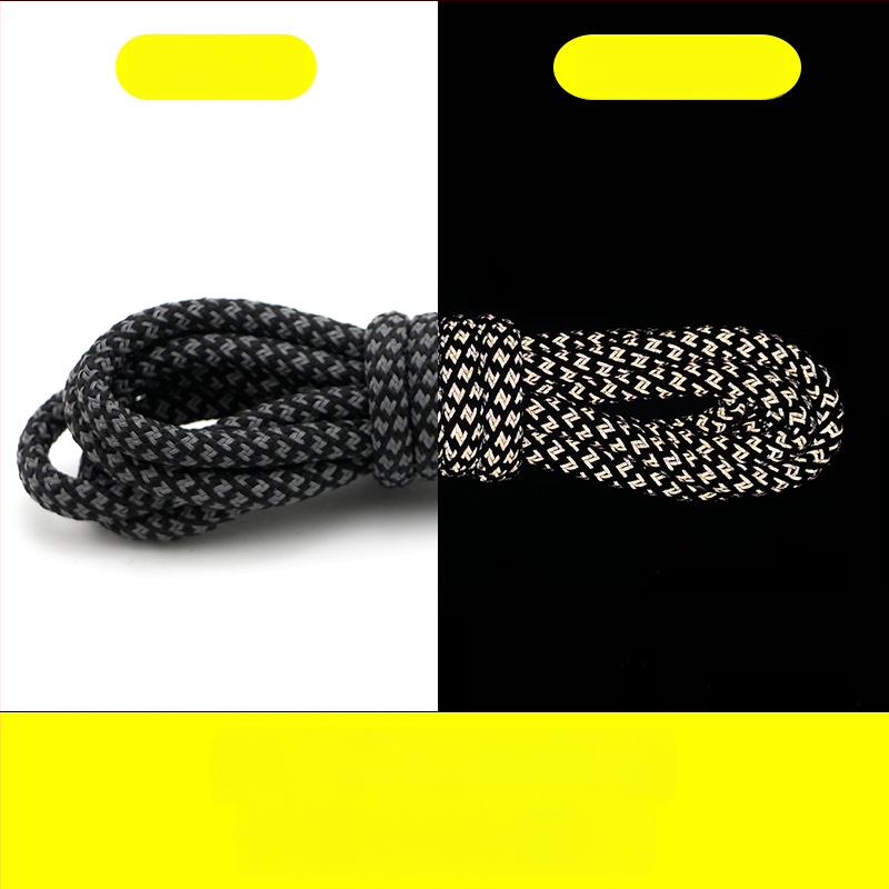 Adidași sneakers cu șireturi rotunde reflectorizante pentru Yeezy 350, 700 și 500 serii (talpă din cauciuc)