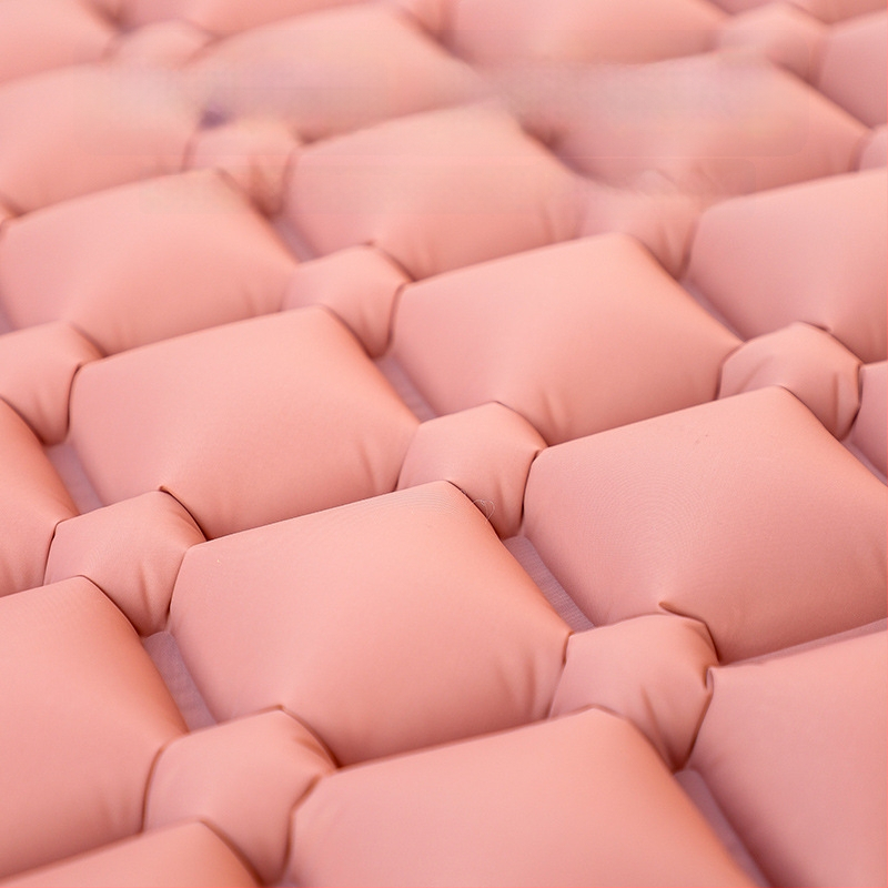 Kempingezéshez felfújható matrac – ultrakönnyű, hordozható és csatlakoztatható; Anyag: bőrbarát szövet + magas rugalmasságú hab; 1–2 fő számára; Nettó súly: 3000 g; Automatikus felfújás