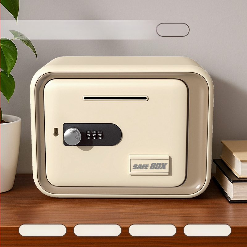 Παιδικός οικιακός κουμπαρά-ασφαλές με μηχανικό κωδικό κλείδωμα, πλαστική κατασκευή, μεγάλη χωρητικότητα, έξυπνη προστασία από κλοπή