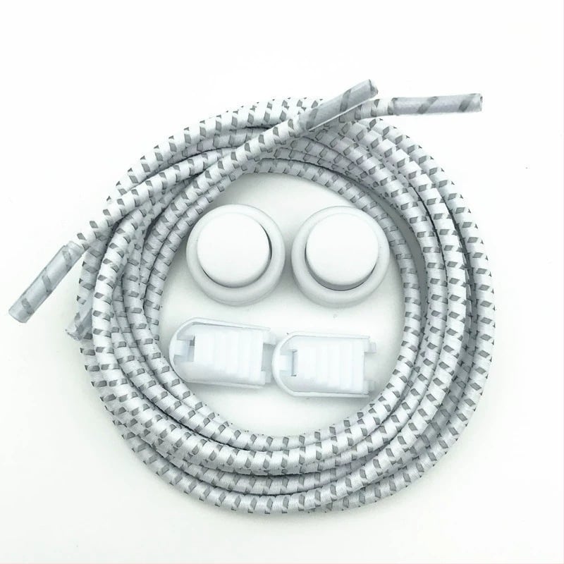 Șnururi elastice pentru adidași fără șiret pentru alergare, mers, călătorii, tenis și purtare zilnică — codul produsului 86, modelul 157; potrivite pentru încălțăminte sport, casual, de lucru; stil: fără șiret, casual; sezoane: vară, iarnă, primăvară, toam