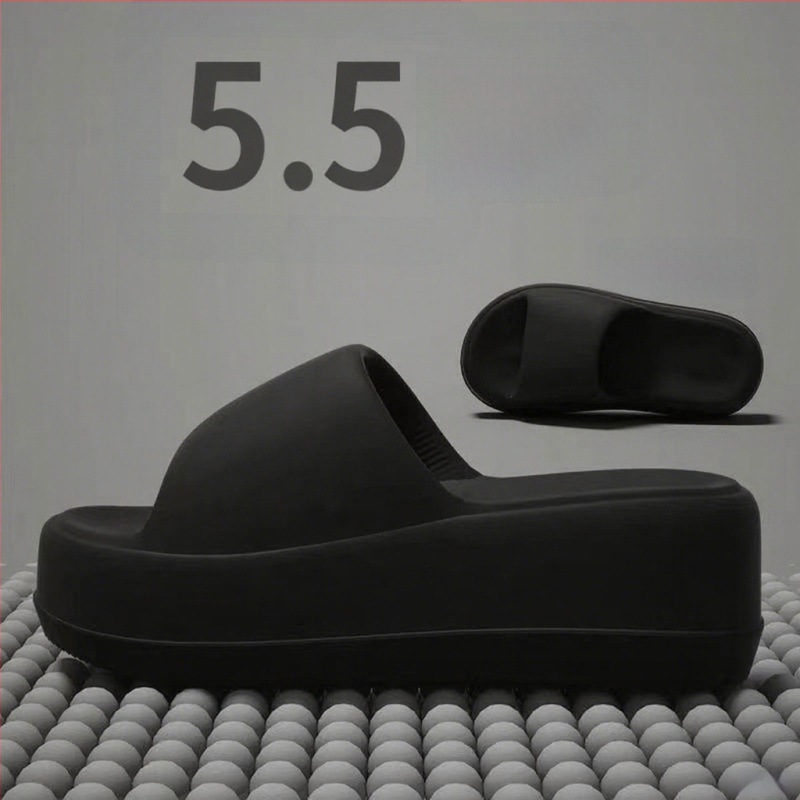 Дамски EVA чехли с дебел под, квадратен нос, прост стил, MT.MIT, лято 2024