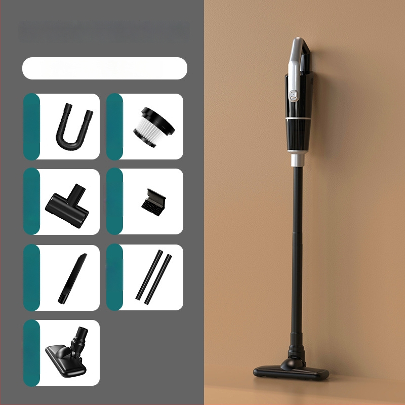 Aspirator de mână pentru mașină - fără perii, portabil, cu utilizare dublă pentru casă și mașină, 7,4V, 120W, 8000 Pa, autonomie de 20 de minute, 60 dB