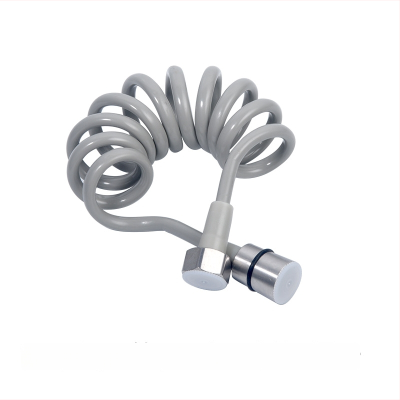 Душ комплект ABS, стенен монтаж, усилваща дюза, тройно регулиране, едно натискане за спиране на водата