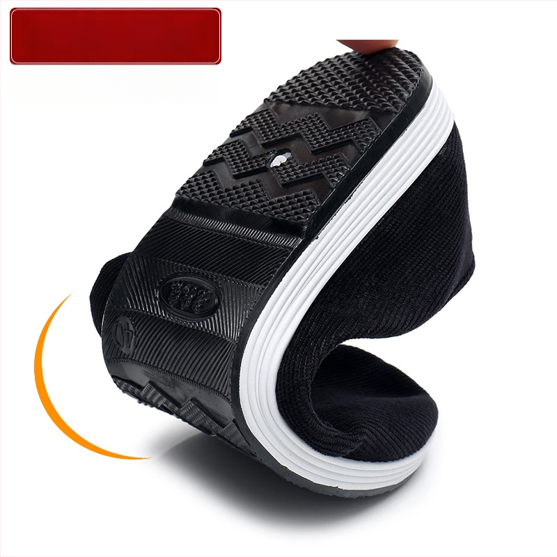 Ανδρικά Παπούτσια Slip-on με suede επάνω, ελαστικό κλείσιμο, διαπνέουσα σόλα από καουτσούκ