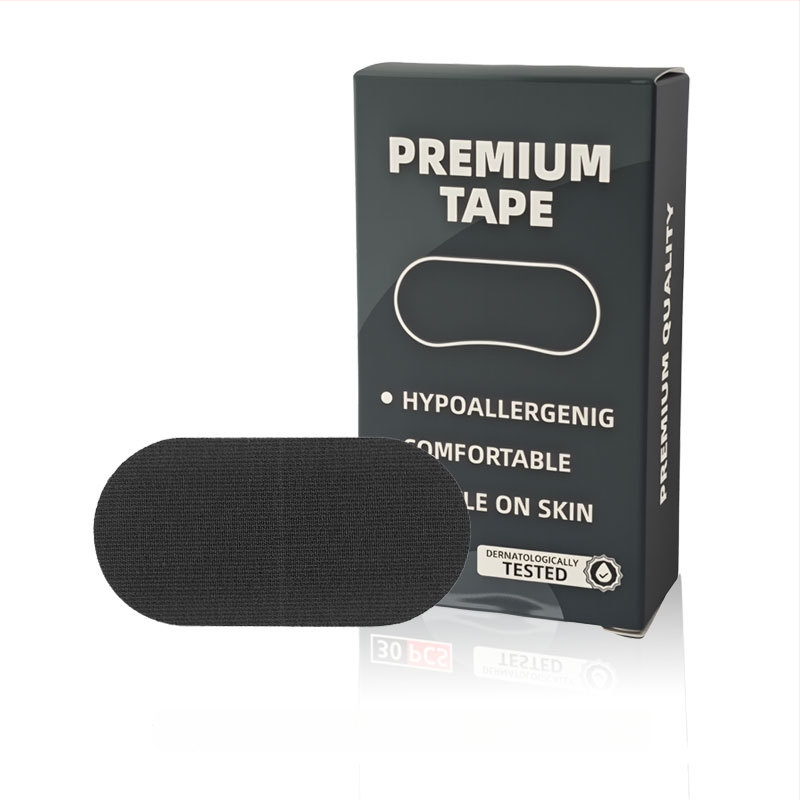 Szájzsinór alvásra – horkolás elleni tapasz, rugalmas anyag, testreszabható, egyszerű stílus