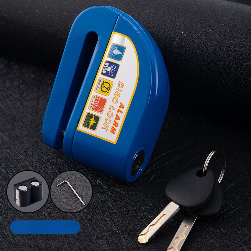 Αναφορτιζόμενο Αλάρμ Δίσκου Κλείδωμα για Ποδήλατο, Αλουμινίου Κράμα, 281 g, Μοντέλο D02, Κωδικός Προϊόντος D01