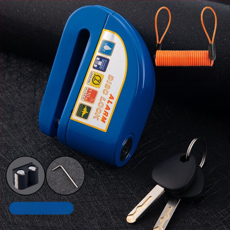 Αναφορτιζόμενο Αλάρμ Δίσκου Κλείδωμα για Ποδήλατο, Αλουμινίου Κράμα, 281 g, Μοντέλο D02, Κωδικός Προϊόντος D01