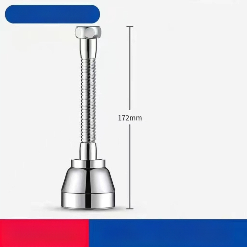 Predĺženie kuchynskej batérie s univerzálnym konvertorom, 304 nerezová oceľ, elektroplátované, ručné inštalácie, model Semi-Copper