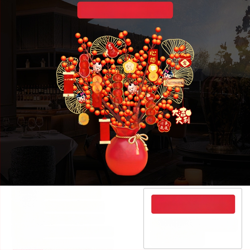 ablaküveg matricák – PVC elektrostatikus dekoratív matricák, 1 db, új kínai stílus, kereskedelmi létesítményekhez