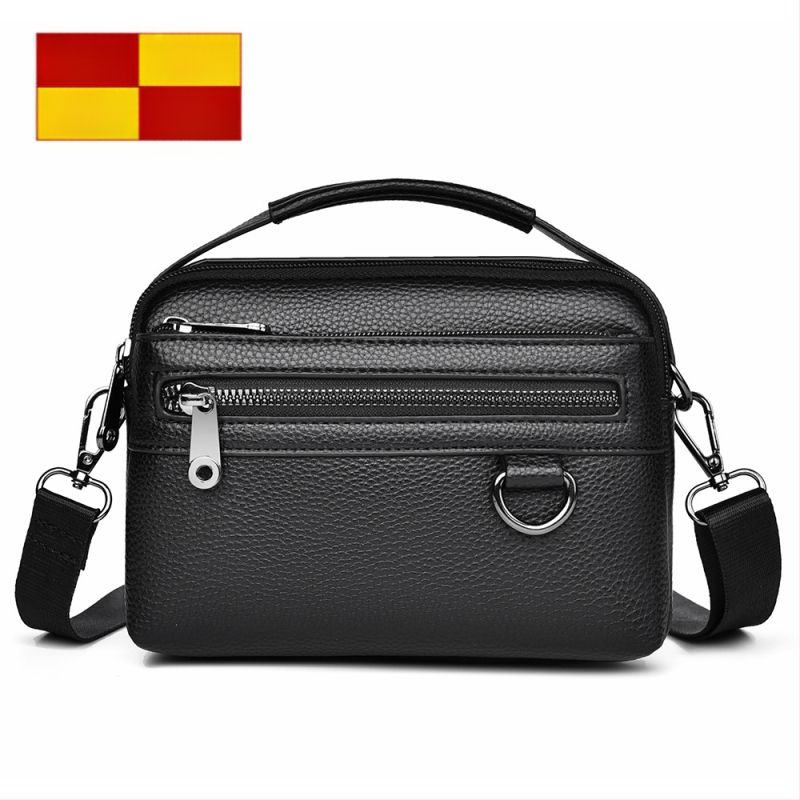 Ανδρικό τσαντάκι ώμου με αστικό μινιμαλιστικό στυλ, PU υλικό, επένδυση πολυεστέρα, γεωμετρικό σχέδιο, μάρκα Kati kangaroo