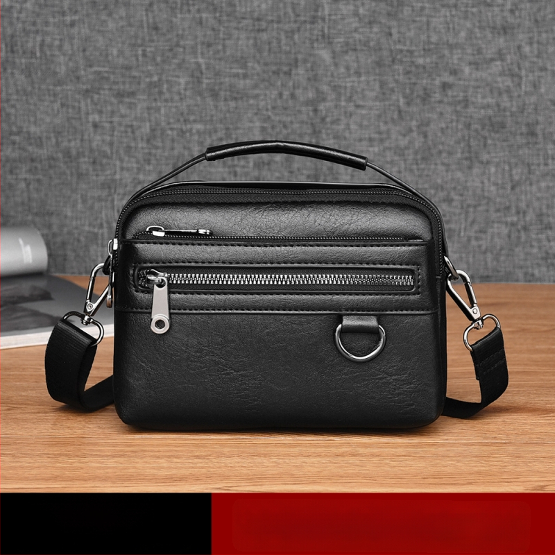 Ανδρικό τσαντάκι ώμου με αστικό μινιμαλιστικό στυλ, PU υλικό, επένδυση πολυεστέρα, γεωμετρικό σχέδιο, μάρκα Kati kangaroo