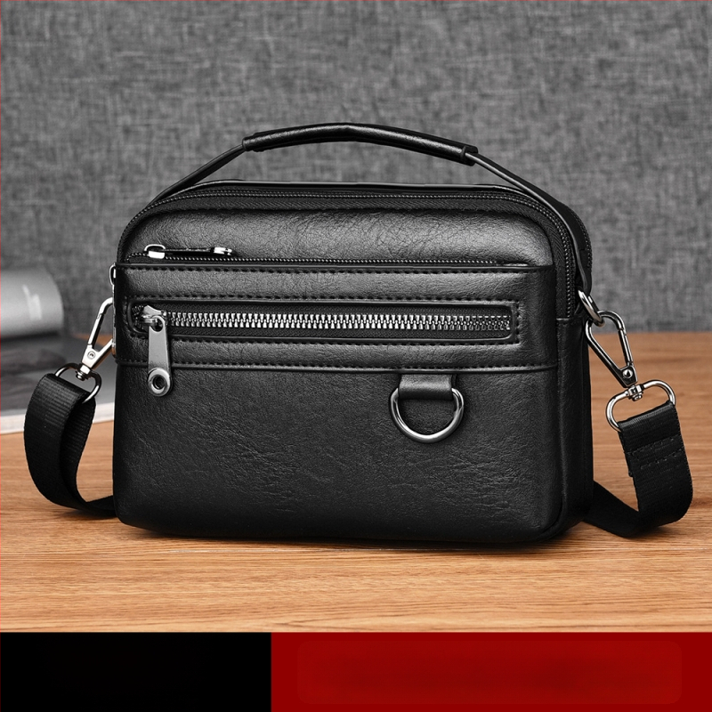 Ανδρικό τσαντάκι ώμου με αστικό μινιμαλιστικό στυλ, PU υλικό, επένδυση πολυεστέρα, γεωμετρικό σχέδιο, μάρκα Kati kangaroo