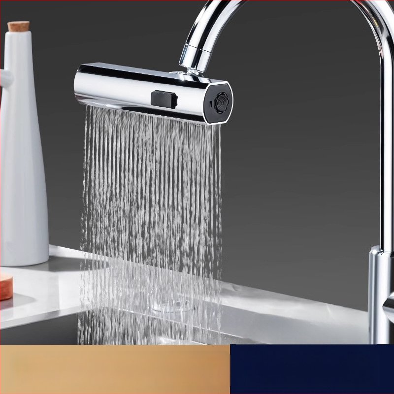 Drezová batéria s vodopádom a univerzálnym otočným predlžovačom — Model Flying Feather; Materiál: zliatina + ABS telo; Povrch: elektroplating; Pripojenie: závitové; Prevádzková teplota: 100