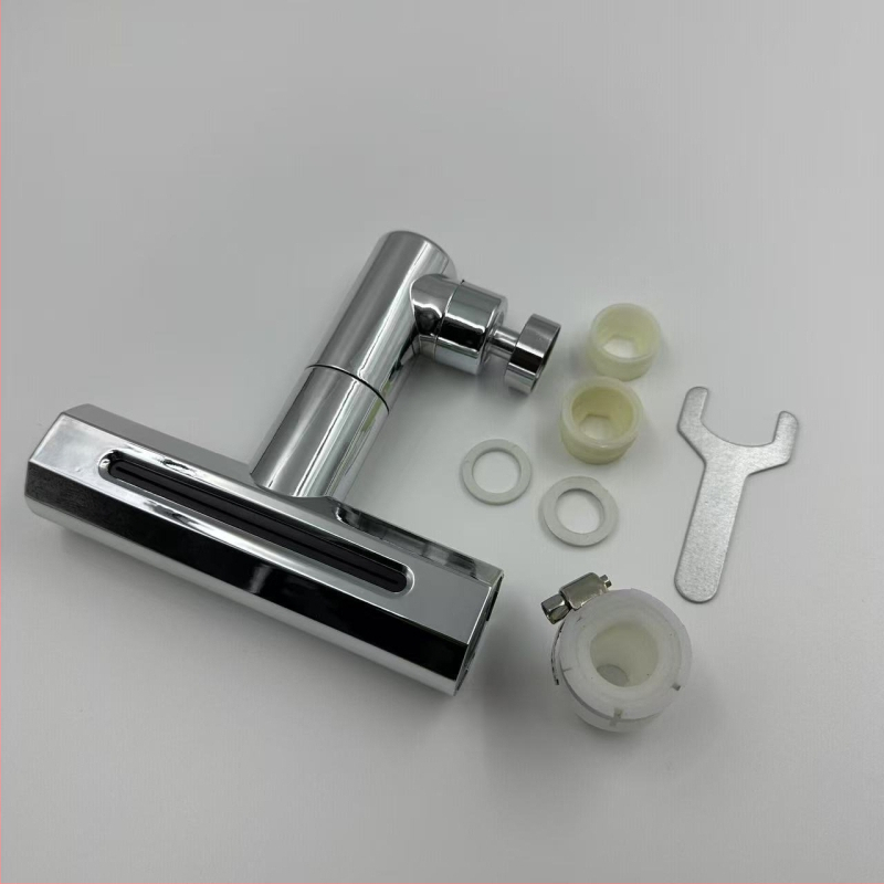 Drezová batéria s vodopádom a univerzálnym otočným predlžovačom — Model Flying Feather; Materiál: zliatina + ABS telo; Povrch: elektroplating; Pripojenie: závitové; Prevádzková teplota: 100