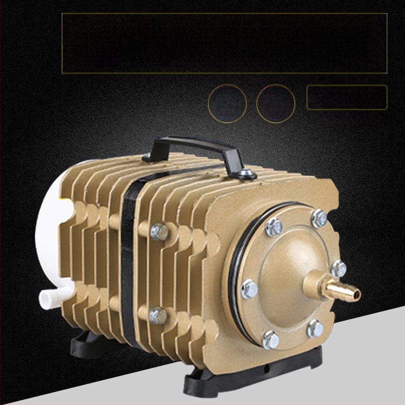 Електромагнитна въздушна помпа за езеро и рибовъдство — Бранд SUNSUN/Sensen; Тегло: 5 кг; Шум: 50 dB; Захранване: AC