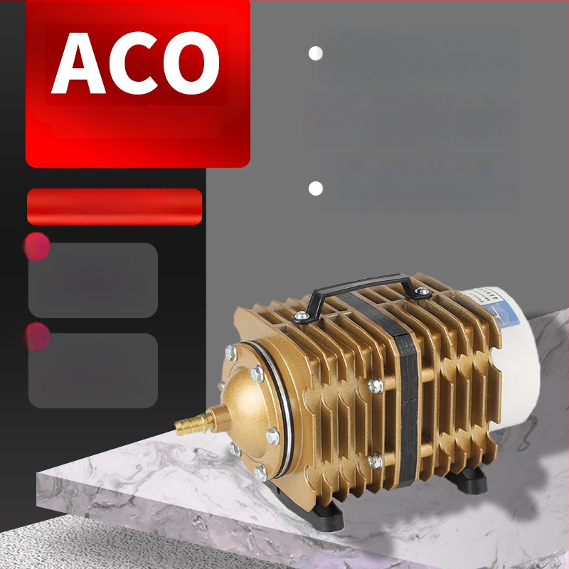 Електромагнитна въздушна помпа за езеро и рибовъдство — Бранд SUNSUN/Sensen; Тегло: 5 кг; Шум: 50 dB; Захранване: AC