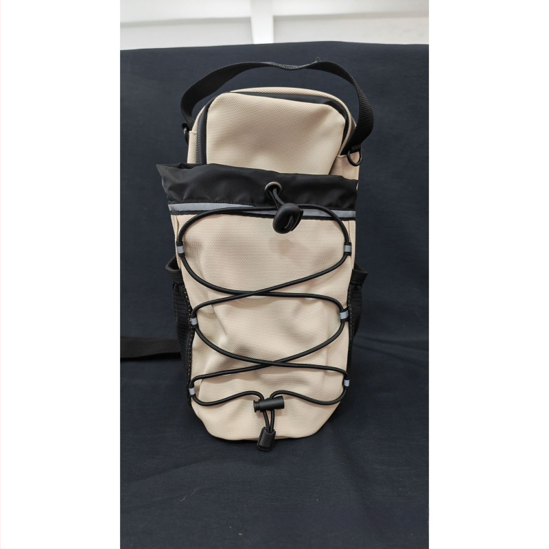 Geantă magnetică pentru sticlă de apă - geantă de umăr portabilă pentru sporturi în aer liber; Material: poliester; Captușeală: poliester; Model: monocrom; Categoria: geantă de sport