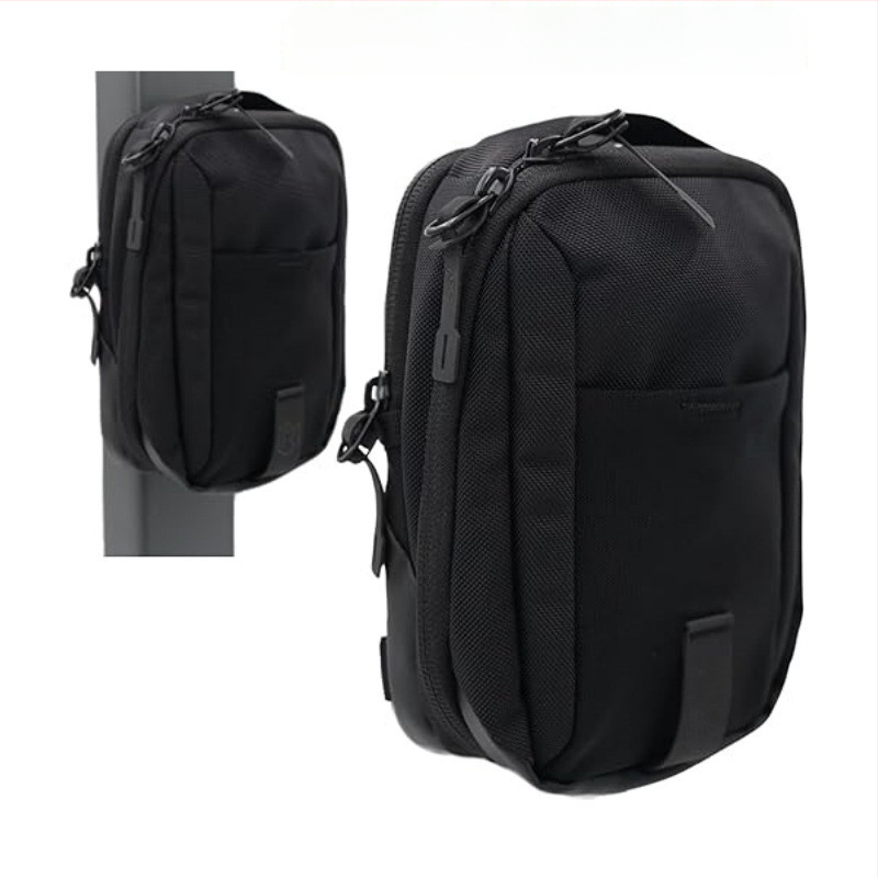 Geantă magnetică pentru sticlă de apă - geantă de umăr portabilă pentru sporturi în aer liber; Material: poliester; Captușeală: poliester; Model: monocrom; Categoria: geantă de sport