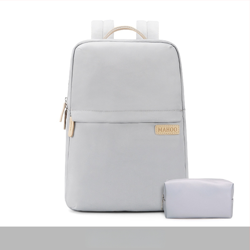 Σακίδιο πλάτης για φορητό υπολογιστή από ύφασμα Oxford, κλείσιμο με φερμουάρ, θήκη για φορητό, πολλαπλές θήκες, αδιάβροχο