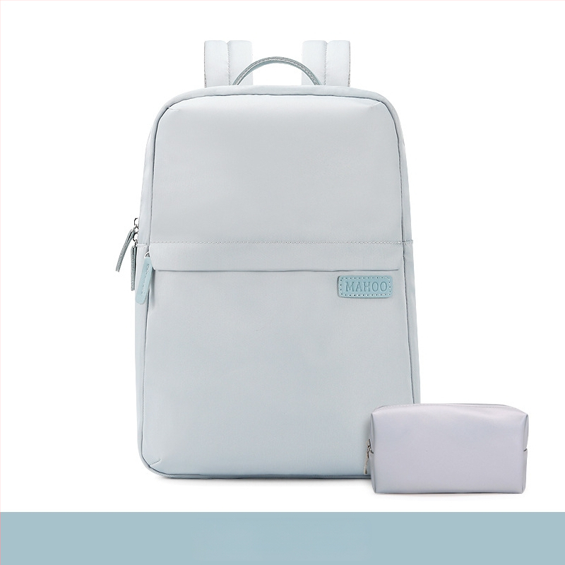 Σακίδιο πλάτης για φορητό υπολογιστή από ύφασμα Oxford, κλείσιμο με φερμουάρ, θήκη για φορητό, πολλαπλές θήκες, αδιάβροχο