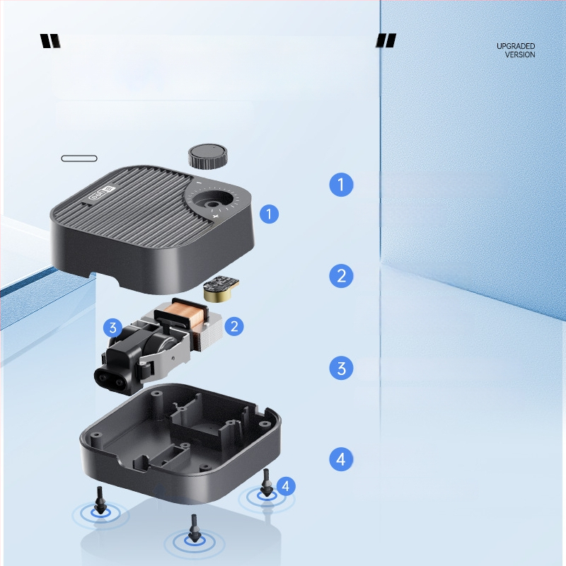 yee Akváriumi oxigénszivattyú – csendes aerátor, 0,5 kg súlyú, otthoni használatra