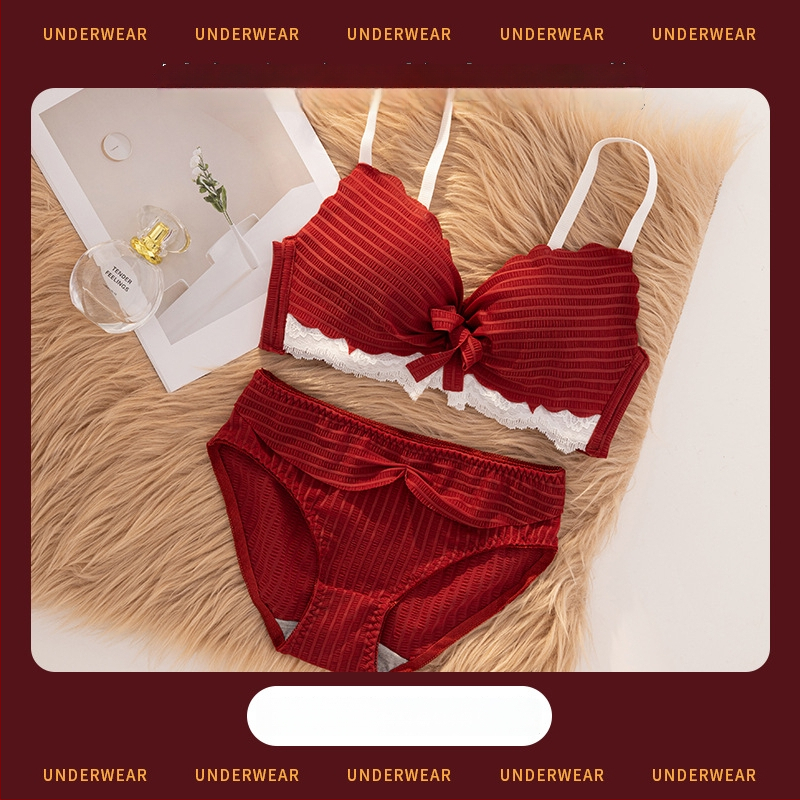 Set de sutiene pentru femei cu cupă 3/4, cupe modelate cu partea superioară subțire, partea inferioară mai groasă, material dantelat din nailon, bretele fixe duble, închidere din spate cu trei rânduri, fără fir, respirabil, confortabil