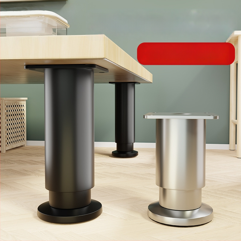 Állítható bútorlábak – rozsdamentes acél és hideg hengerelt acél; univerzális felhasználás; modern, minimalist stílus; bevonat sütőben égett