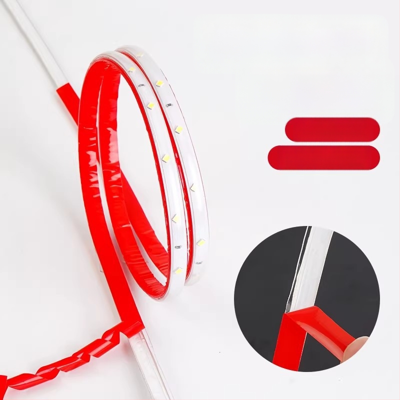 LED ταινία με διπλής όψεως ακρυλικό κόλλα για τοποθέτηση σε κανάλια — χωρίς ίχνη, υψηλή διαφάνεια, χωρίς κατάλοιπα