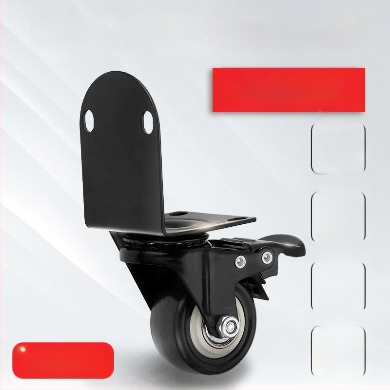 Ringing Roată direcțională din PU pentru valiză — rezistentă la uzură, suprafață din cauciuc, accesorii bagaje