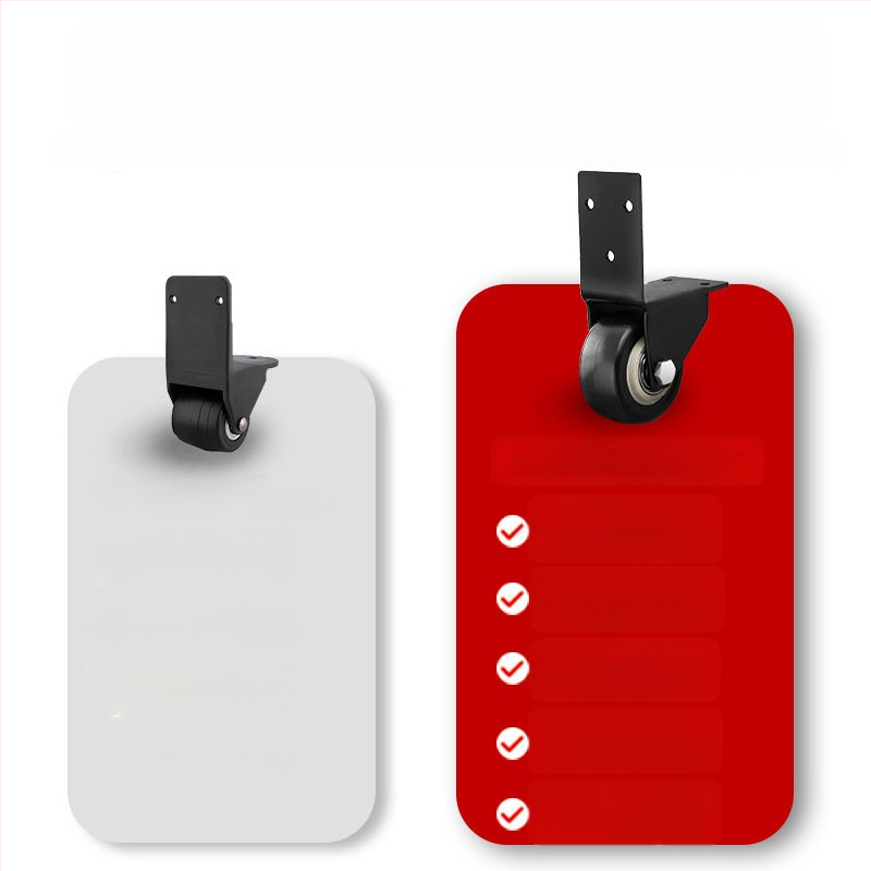 Ringing Roată direcțională din PU pentru valiză — rezistentă la uzură, suprafață din cauciuc, accesorii bagaje