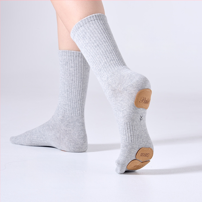 Κάλτσες χορού για παιδιά με αντιολισθητικό πάτο, μάρκα Yixlw, 70–80% βαμβάκι