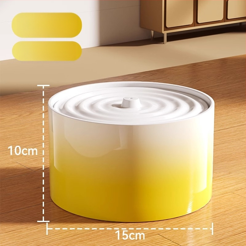 Керамичен диспенсър за вода за котки с постоянна температура и автоматично подаване на вода, капацитет 1,5 л, тегло 750 г