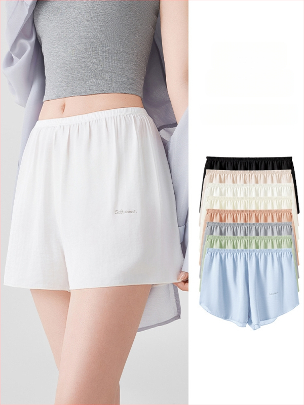 Pantaloni de siguranță pentru femei, lungime 3/4, poliester subțire respirabil, croială lejeră, 95% poliester