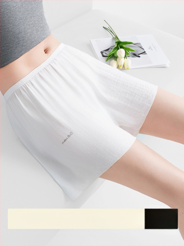 Pantaloni de siguranță pentru femei, lungime 3/4, poliester subțire respirabil, croială lejeră, 95% poliester