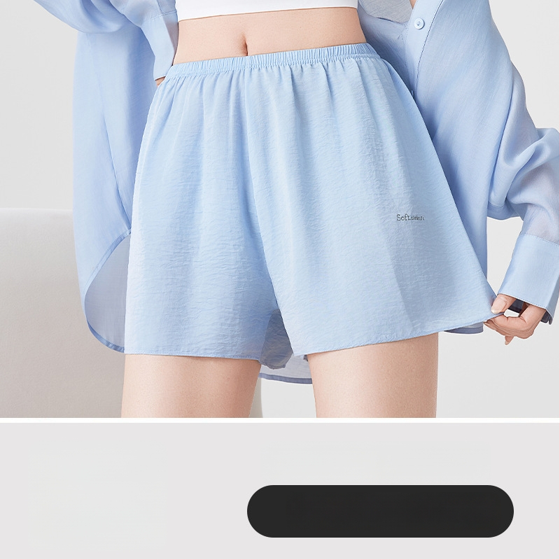 Pantaloni de siguranță pentru femei, lungime 3/4, poliester subțire respirabil, croială lejeră, 95% poliester