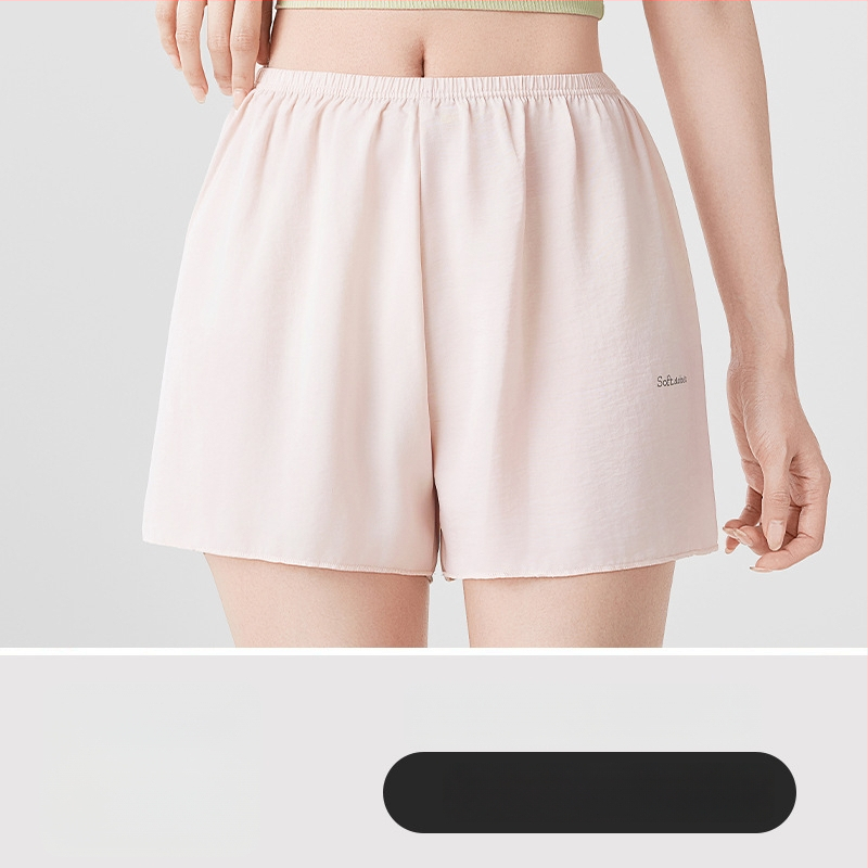 Pantaloni de siguranță pentru femei, lungime 3/4, poliester subțire respirabil, croială lejeră, 95% poliester