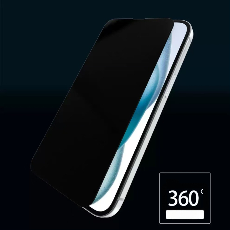 Anank 360° προστασία οθόνης με ιδιωτικότητα για iPhone 17 Pro – Tempered glass, εμπρόσθιο φιλμ, προστασία από παρακολούθηση, πλήρης κάλυψη οθόνης, ματ φινίρισμα
