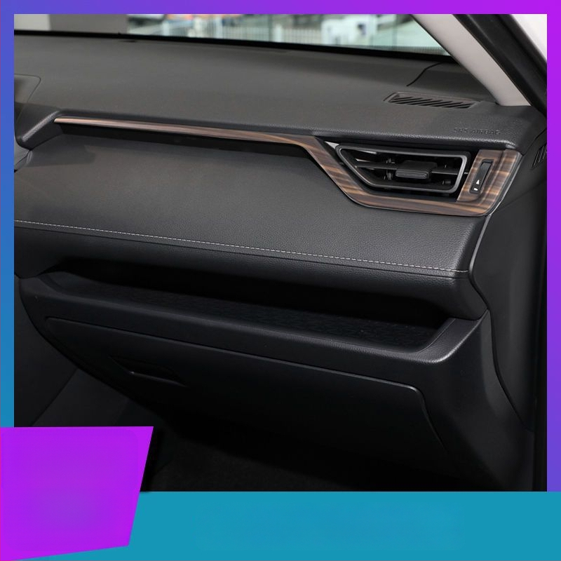 Σετ επένδυσης εσωτερικού με φινίρισμα ξύλου για Toyota RAV4 Rongfang/Weilanda – επένδυση επιλογέων ταχυτήτων, διακοσμητικά γύρω από τους αεραγωγούς κεντρικής κονσόλας και διακόσμηση τιμονιού