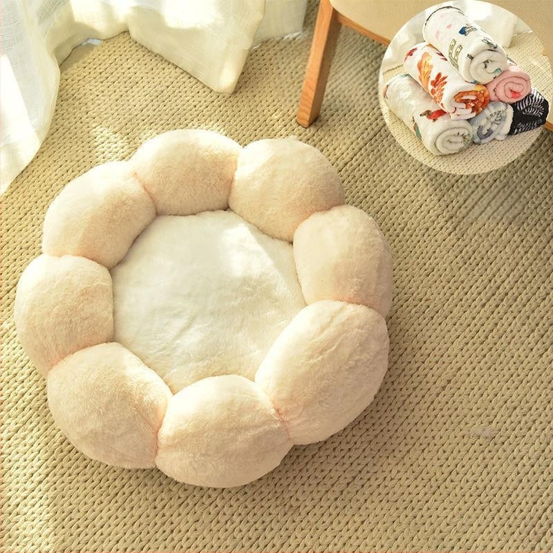 Φωλιά γάτας από ύφασμα – Θέρμανση όλο το χρόνο, παχύ σχέδιο με κινούμενα σχέδια. Υλικό: Ύφασμα; Για γάτες; Κατηγορία: Φωλιά κατοικίδιων