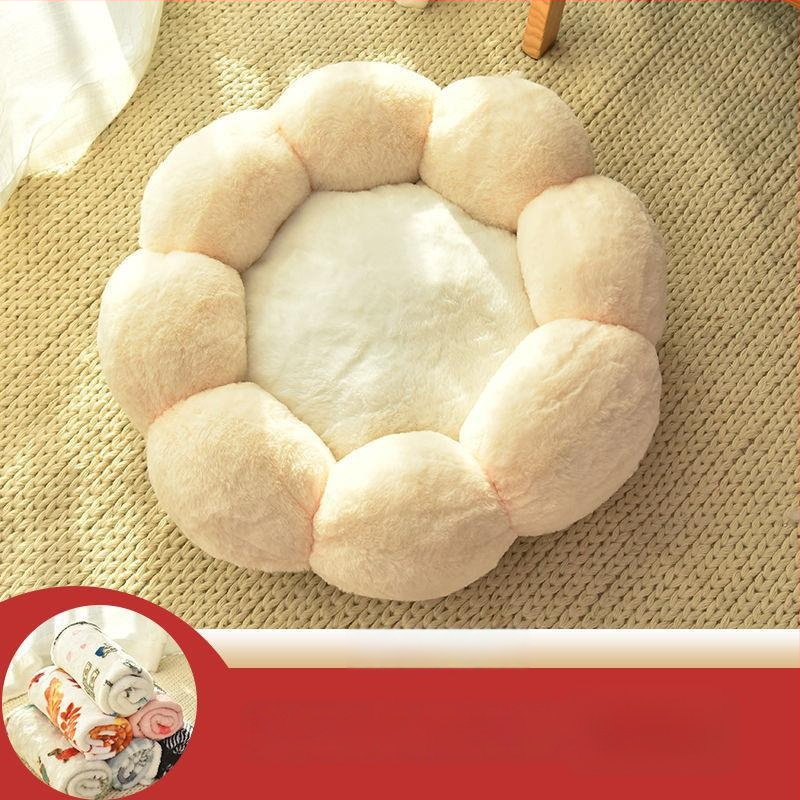 Φωλιά γάτας από ύφασμα – Θέρμανση όλο το χρόνο, παχύ σχέδιο με κινούμενα σχέδια. Υλικό: Ύφασμα; Για γάτες; Κατηγορία: Φωλιά κατοικίδιων