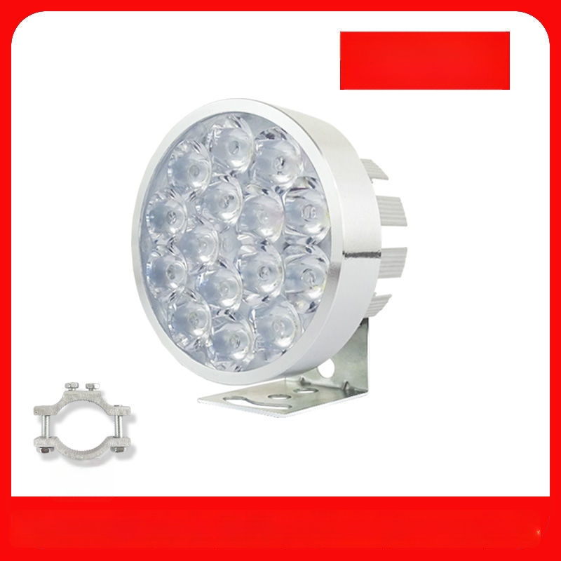 Žiarovka hlavného svetla motocykla pre elektrické vozidlá a trojkolesové vozidlá, refitovacie bodové svetlo, 1W, vonkajšie uchytenie, výmena žiarovky