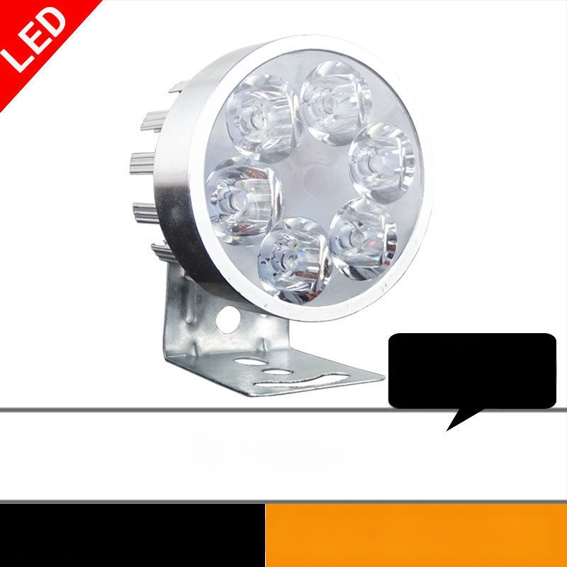 Žiarovka hlavného svetla motocykla pre elektrické vozidlá a trojkolesové vozidlá, refitovacie bodové svetlo, 1W, vonkajšie uchytenie, výmena žiarovky