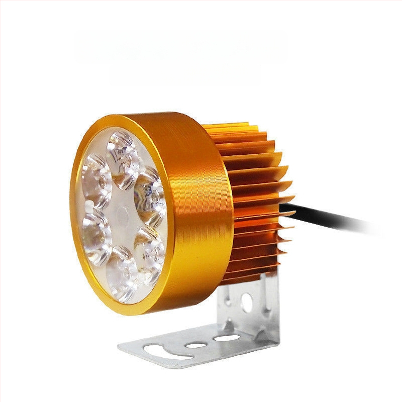 Žiarovka hlavného svetla motocykla pre elektrické vozidlá a trojkolesové vozidlá, refitovacie bodové svetlo, 1W, vonkajšie uchytenie, výmena žiarovky