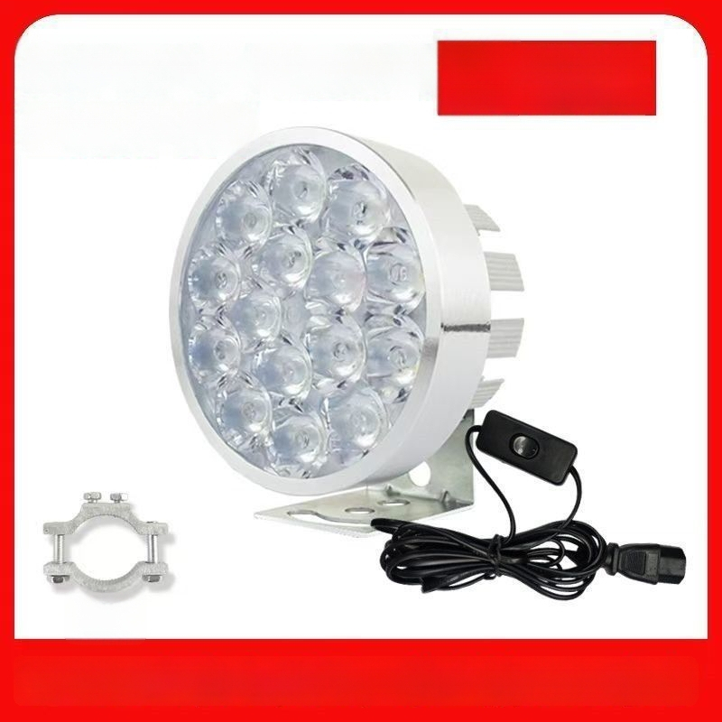 Žiarovka hlavného svetla motocykla pre elektrické vozidlá a trojkolesové vozidlá, refitovacie bodové svetlo, 1W, vonkajšie uchytenie, výmena žiarovky