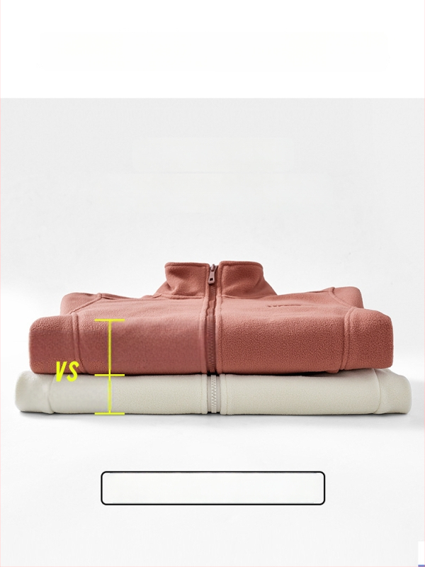 Uniszex polárdzseki-kardigán – meleg, vastag polár bélés, téli–ősz külső viselet, kardigán stílus