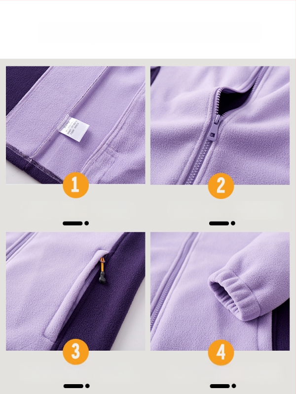 Uniszex polárdzseki-kardigán – meleg, vastag polár bélés, téli–ősz külső viselet, kardigán stílus