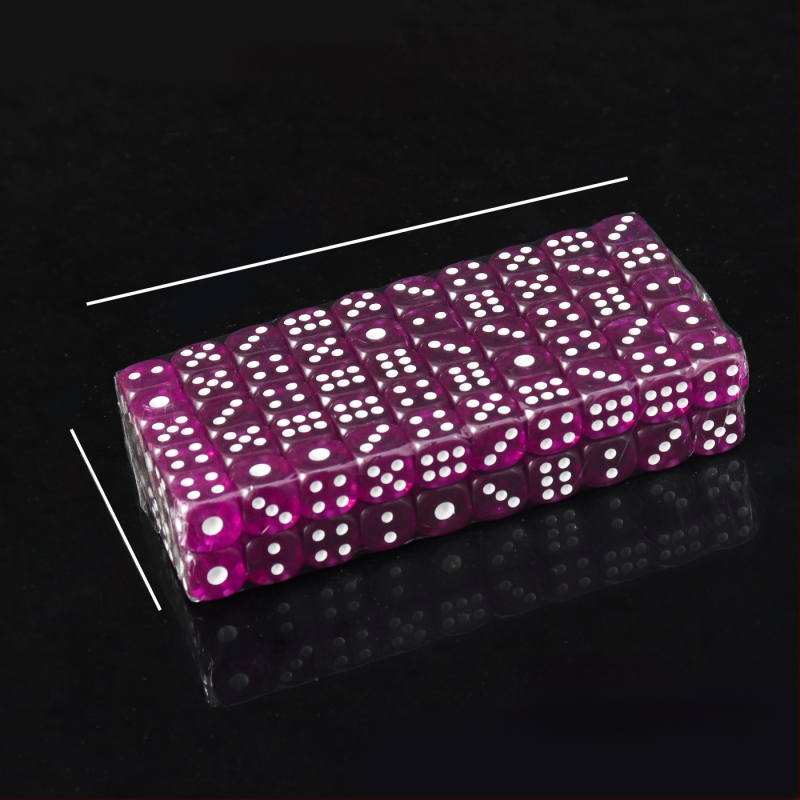 Акрилни зарове със заоблени ръбове, кристални зарове, налични на склад, модел iHFRnr2f; Материал: Акрил; Стил: Заоблени ръбове; Форма: Друга; Приложими сцени: Шах и карти